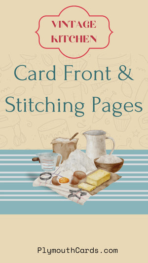 Vintage Kitchen Mini Journal card kit - October 14th ONLY