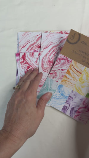 Ms Sparkle & Co. Marble cardstock bundles - 8 pieces