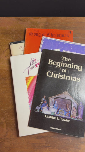 Christmas Church Music Booklets – Set of 5
