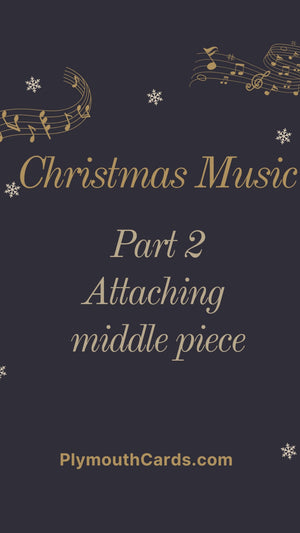 Christmas Music Mini Journal card kit - November 14th ONLY