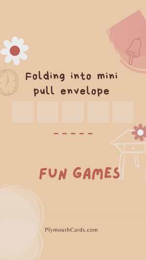 Fun Games Mini Journal card kit - September 14th ONLY