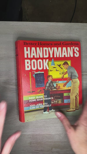Better Homes and Gardens Handyman's Book - 1973