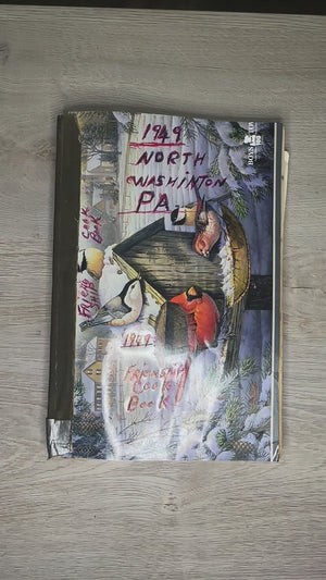 Friendship Cookbook (with makeshift cover) - 1949