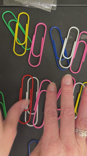 Jumbo paper clips - 3 pack
