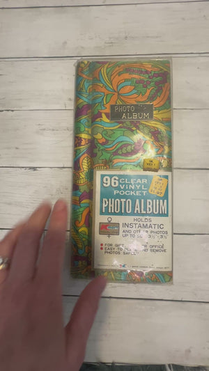 1960s Fabric Photo Album