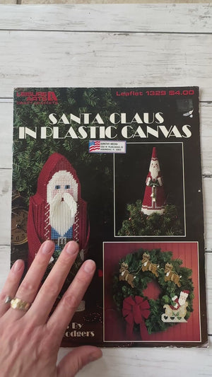 Santa Claus in Plastic Canvas