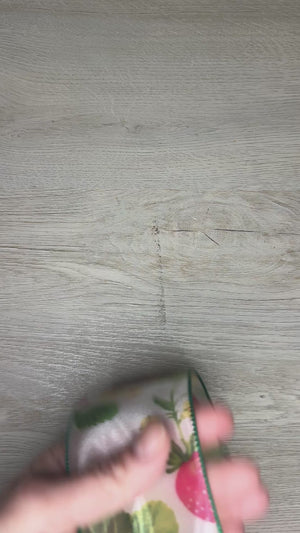 Strawberry sheer ribbon - by the yard