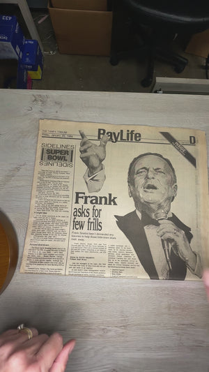 Newspaper sections - 6 pages