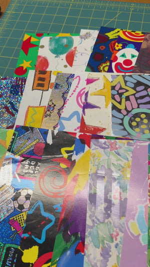 Assorted Wrapping paper bundles