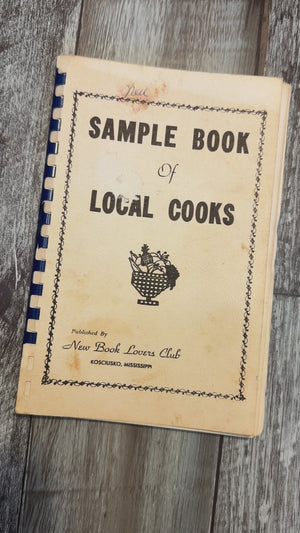 Sample Book of Local Cooks