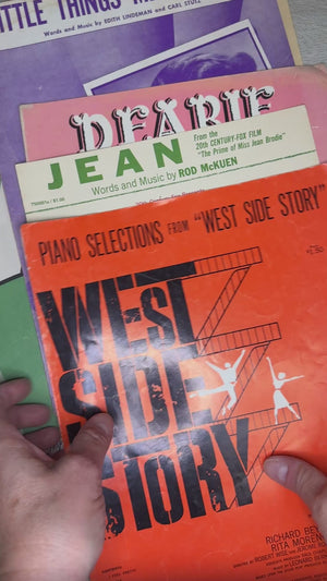 Sheet Music Pamphlets - Bundles of 5