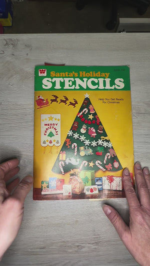 Santa's Holiday Stencils