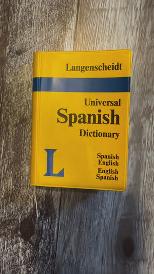 Mini Spanish English Dictionary - Langenscheidt