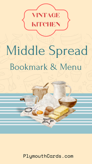 Vintage Kitchen Mini Journal card kit - October 14th ONLY