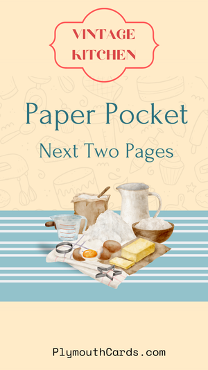 Vintage Kitchen Mini Journal card kit - October 14th ONLY