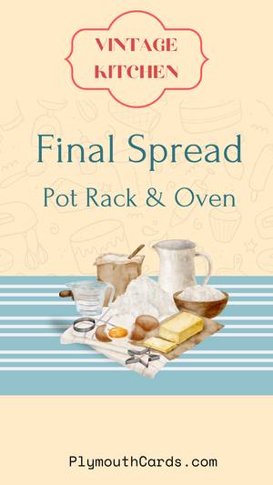 Vintage Kitchen Mini Journal card kit - October 14th ONLY