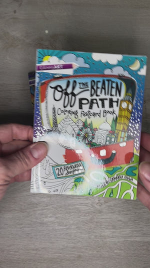 Postcard coloring books - 20 pages