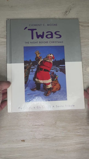 Twas the Night Before Christmas with Coca-Cola Santa