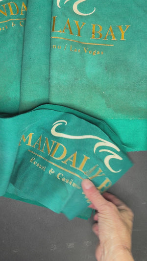 Authentic Mandalay Bay Roulette Table Felt piece