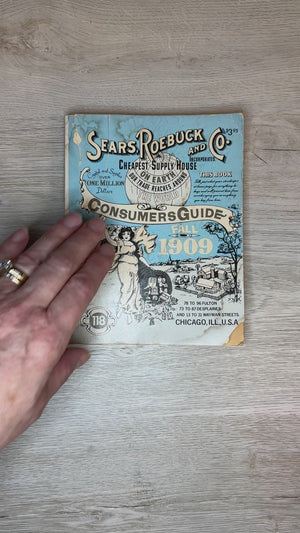 Sears, Roebuck and Co reproduced mini catalog