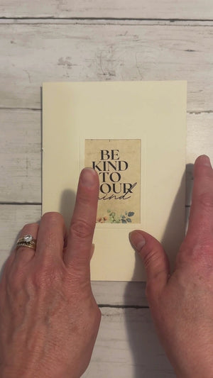 Books Mini Journal card starter kit