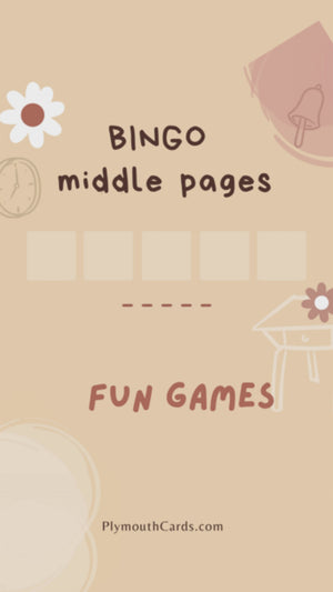 Fun Games Mini Journal card kit - September 14th ONLY