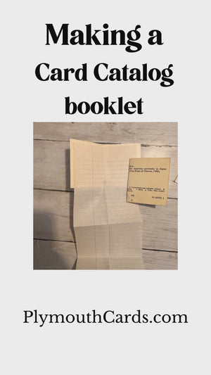 Books Mini Journal card kit -March 14th only