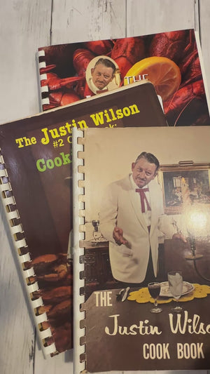 Justin Wilson cookbooks