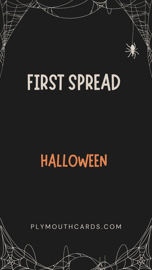 Halloween Mini Journal card kit - August 14th ONLY