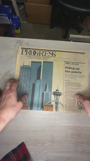 Newspaper sections - 4 pages