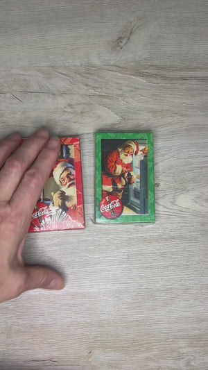 Santa Coca-Cola playing cards