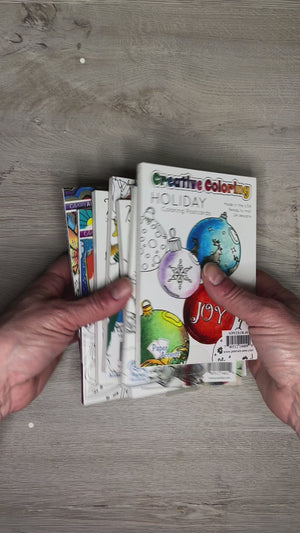 Postcard coloring books - 24 pages