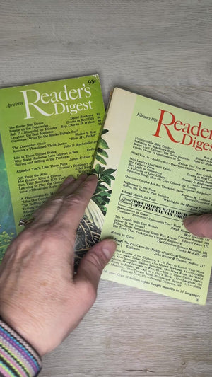 Reader's Digest magazines