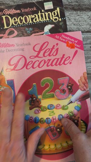 Wilton Cake Decorating Yearbooks