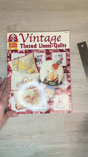 Vintage Tinted Linens Quilts #5152