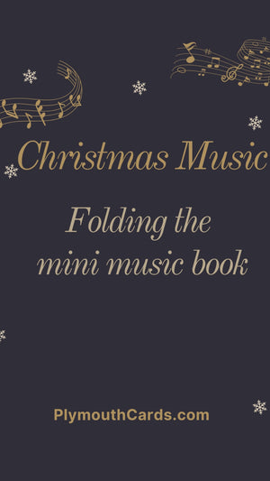 Christmas Music Mini Journal card kit - November 14th ONLY