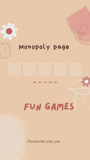 Fun Games Mini Journal card kit - September 14th ONLY