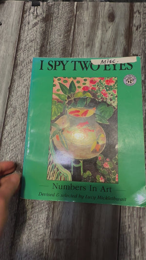 I Spy Two Eyes Numbers In Art