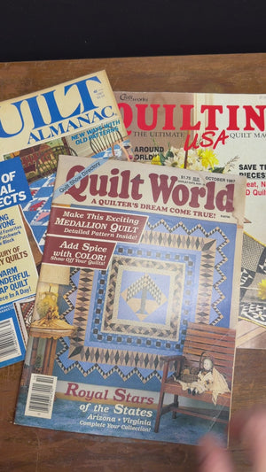 Quilting magazines