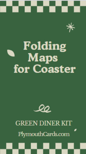 Green Diner Mini Journal card kit - April 14th ONLY