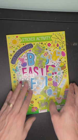 Big Easter Fun sticker activity book - Used