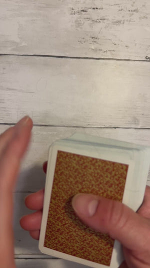 Cigarette playing cards