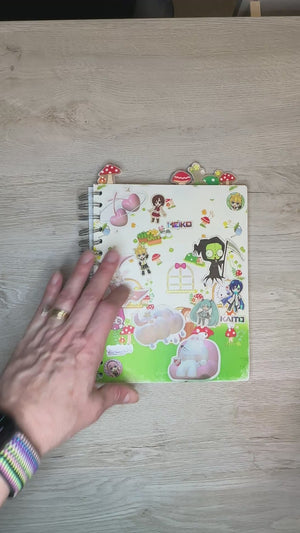 Hello Kitty and Friends Mushroom Tab Journal