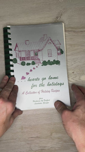 Hearts go home for the Holidays cook book