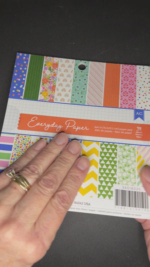 Everyday Paper pack - 6" x 6"