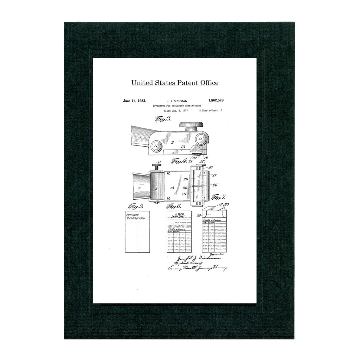 Library Patent cards