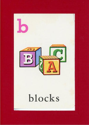 B is for blocks-Alphabet Soup-Plymouth Cards