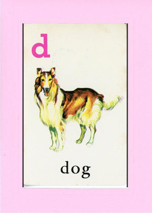 D is for Dog-Alphabet Soup-Plymouth Cards