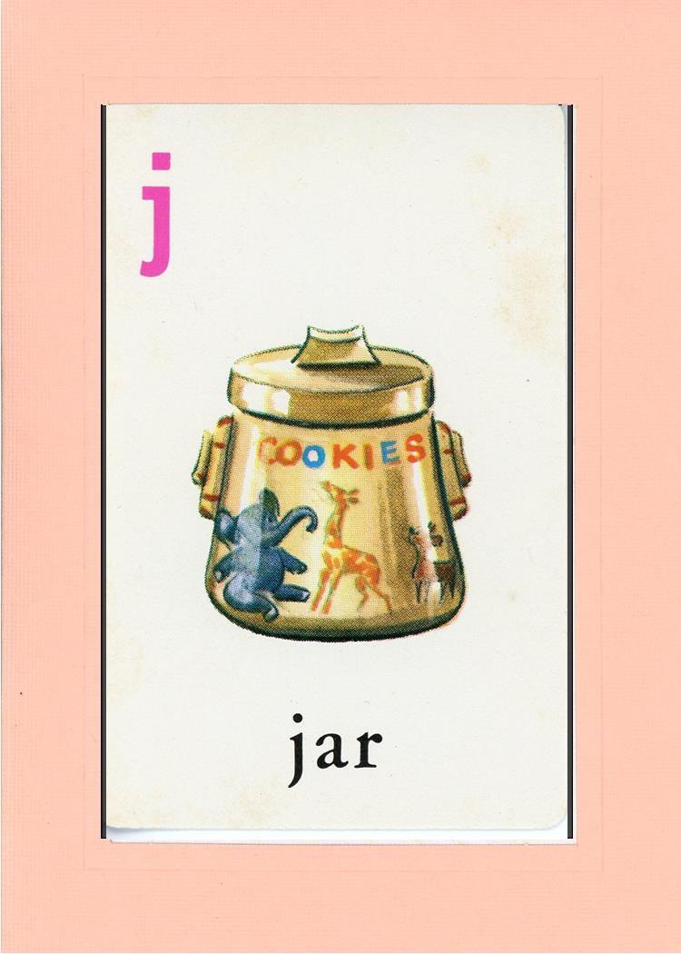 J is for Jar-Alphabet Soup-Plymouth Cards
