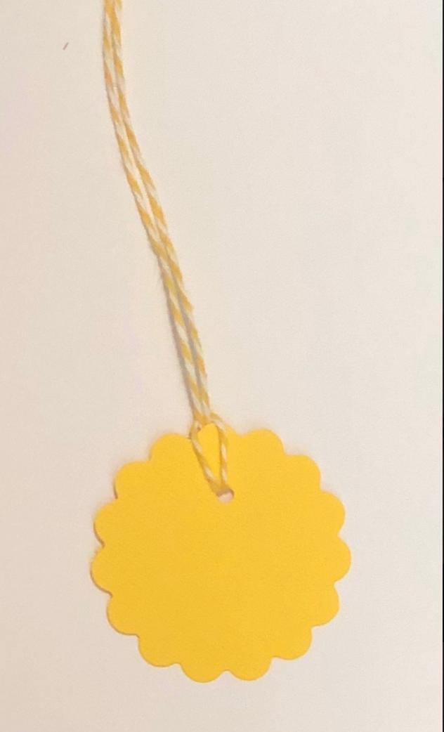 Scallop gift tags-Gift Tags-Plymouth Cards